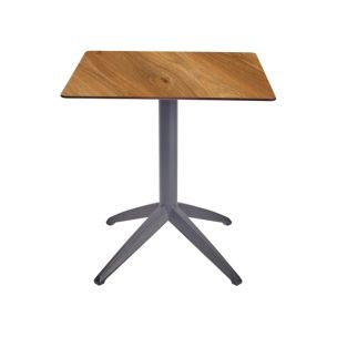 Стіл QUATRO FIX 70x70 ANTRACITE-OAK